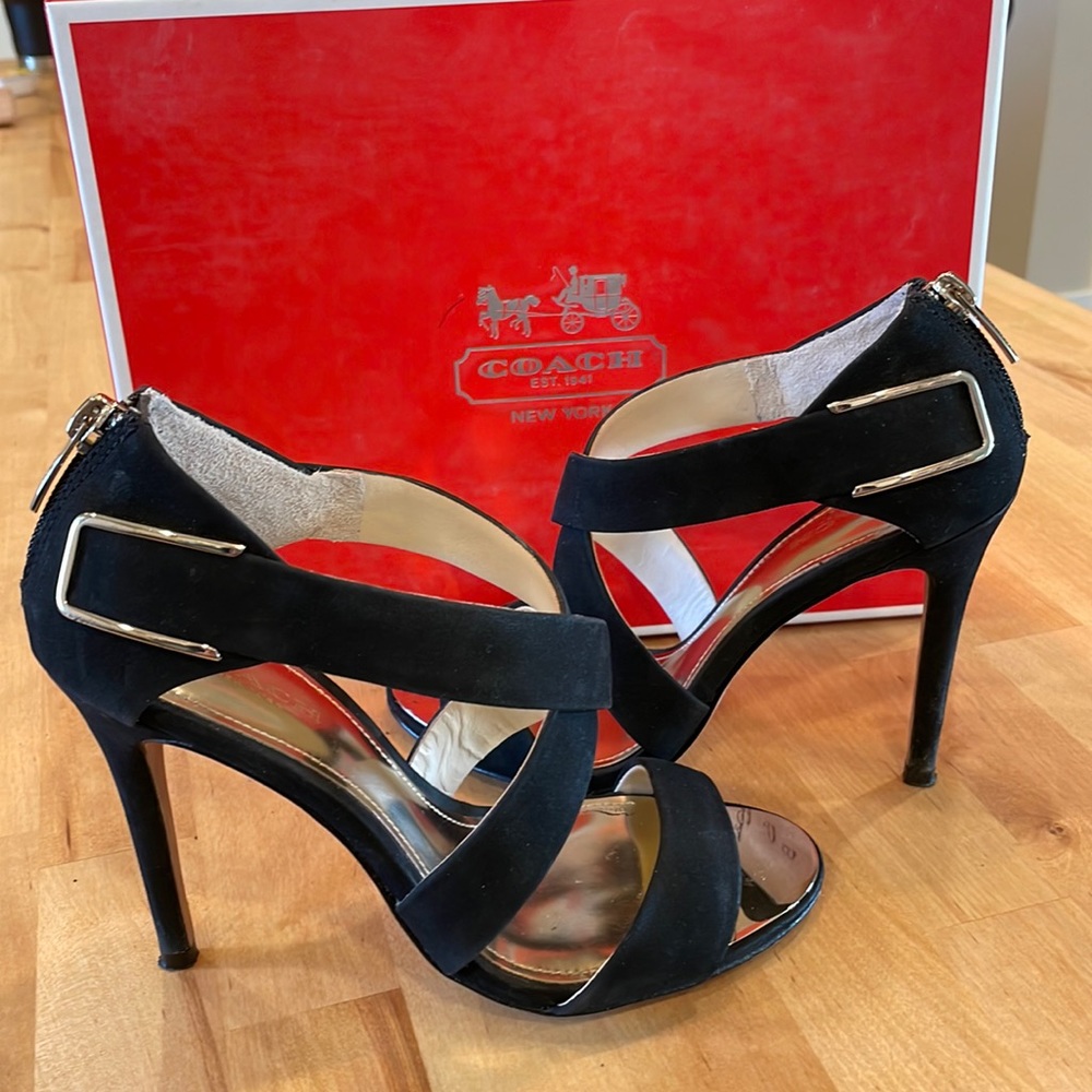 Coach Halsey Nubuck Heels